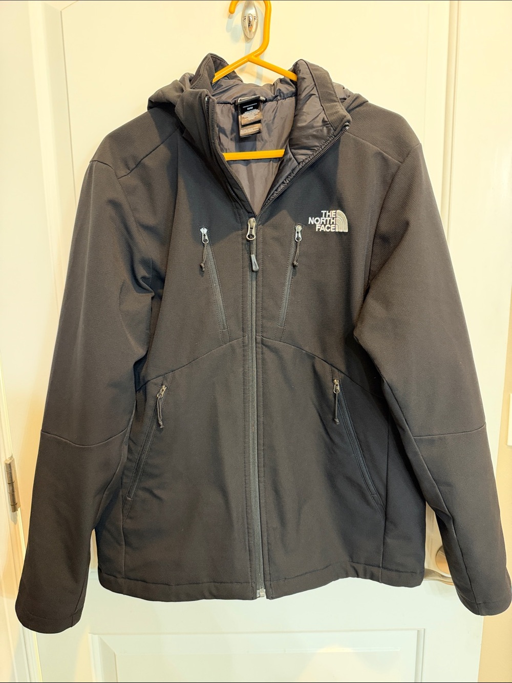 The North Face Men’s Black Hooded winter Jacket